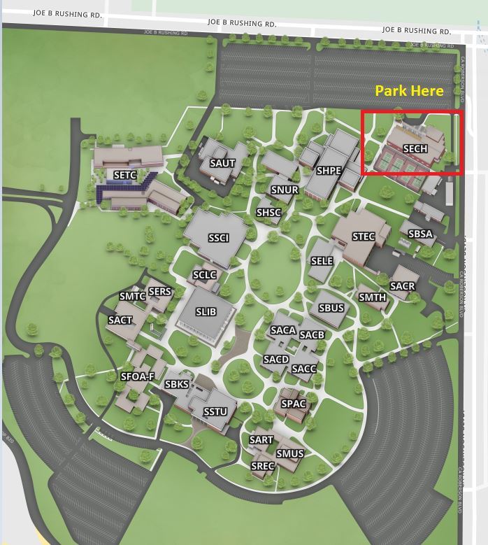 TCC South FWISD Collegiate High School Campus Map